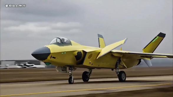 成飞展示J-20A黄皮机@转老蚕讲评#歼20 #大国重器