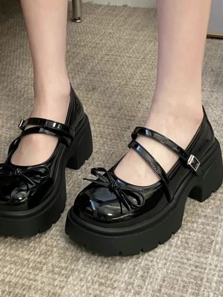 凉鞋女款蝴蝶结玛丽珍女鞋#凉鞋女