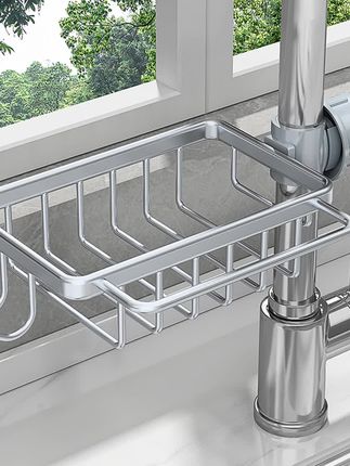 厨房水龙头置物架洗碗洗菜池水槽架沥水篮抹布收纳架 #厨房好物 #生活好帮手 #沥水篮 #水槽置物架 #收纳整理