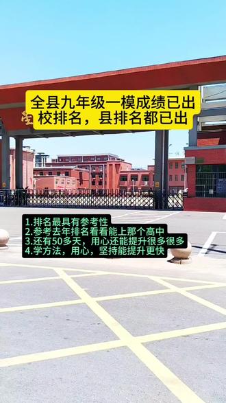 九年级一模考试成绩已出#兰考#九年级#一模#数理化