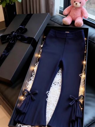 #穿出大长腿 #这也太好看了 #女童喇叭裤 #加绒加厚