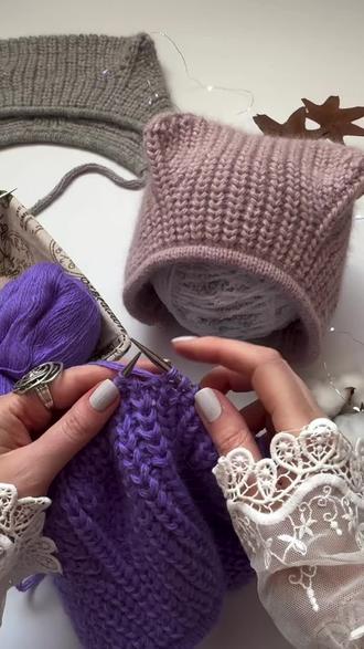 猫头鹰帽编织教学#手工