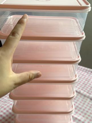7个保鲜盒9.99到手!太划算了吧#厨房餐具 #我家冰箱有宝藏 #保鲜盒#冰箱保鲜盒#保鲜盒