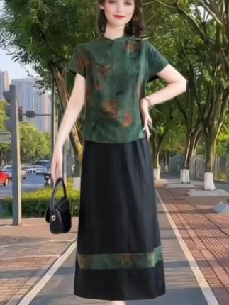 #高端冰丝女两件套#高端大气 #气质女神穿搭 #穿出自信穿出美丽 #谁穿谁漂亮