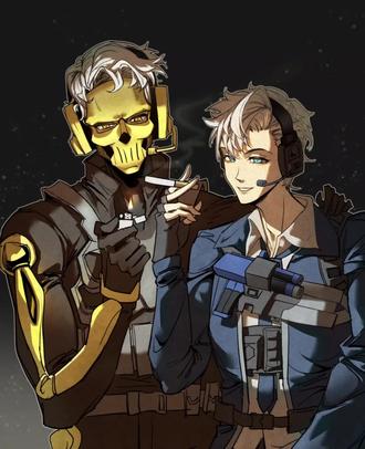 一分钟看完最近的酸角粥同人相关🤪#绘画过程 #三角洲行动 #傻福 #雷霆大蛋