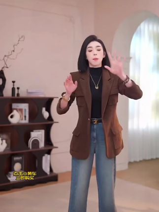 修身半高领打底衫#秋冬穿搭 #穿出自己的风格 #美出高级感 #品质女装 #上热门