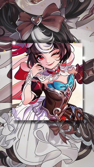 姐姐画的安琪拉VS我画的安琪拉#画画 #安琪拉 #王者荣耀 #王者 #动漫 @DOU+小助手 @抖音小助手 @抖音创作小助手