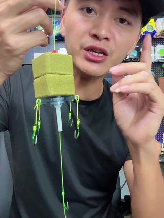 #海竿钓鲢鳙#鲢鳙翻板钩#渔具好物推荐 #钓鱼技巧分享