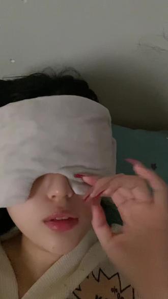 晚上翻来覆去睡不着的,真的可以试试这个重力眼罩!#重力眼罩 #启质 #睡眠质量