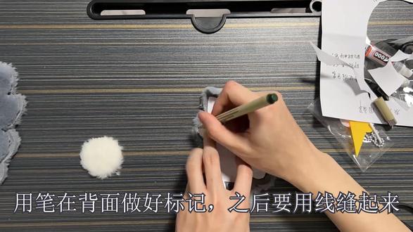 难道我是手工天才 #适合大学生的玩具 #万物皆可毛茸茸制作教程 #喜羊羊与灰太狼 #灰太狼玩具 #手工制作