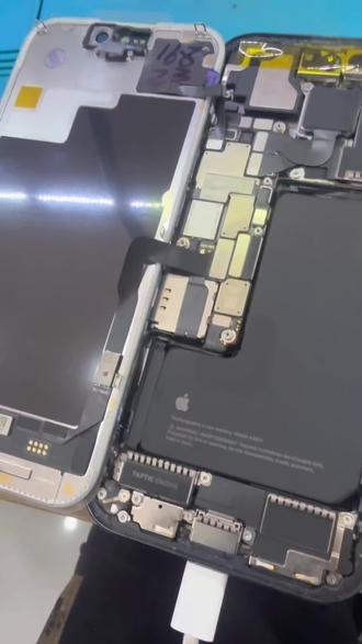 华星柔性屏幕苹果15pro换屏搬ic#接近原装屏幕的柔性屏幕#性价比柔性屏幕#华星苹果柔性屏幕