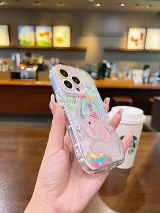 赵露思同款适用苹果16pro手机壳超火iPhone15promax油画大象14高#手机壳#手机壳推荐 #苹果手机壳#个性手机壳#爆款热卖中 @DOU+小助手