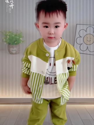 #儿童春秋三件套#三件套#秋款穿搭 #穿出自己的风格 #气质穿搭