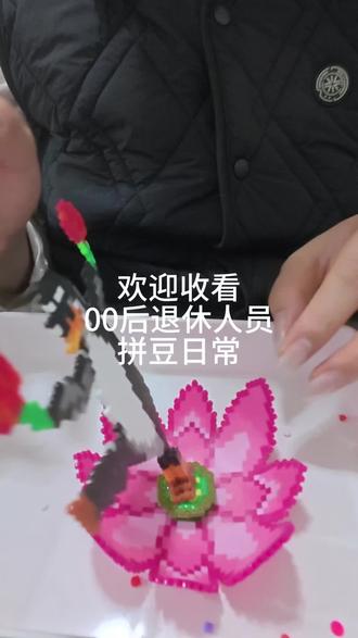 高雅人士企鹅🐧#拼豆 #手工diy