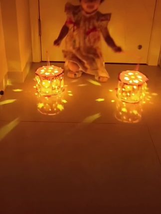 中秋节提这个手提花灯也太有仪式感了吧,寓意团团圆圆,幸福美满#花灯 #上热搜 #中秋节 #手工diy #许个愿吧