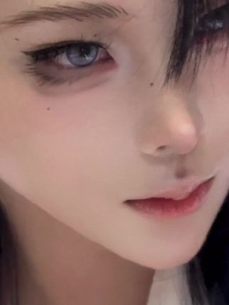 💤 #妆面记录 #怼脸拍 #妆容分享 #水瓶座