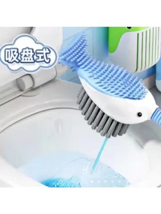 #实用好物 吸盘加液马桶刷家用新款壁挂式沥水清洁刷卫生间多功能按压出液刷 #马桶刷 #加液刷 #清洁刷 #洁厕刷