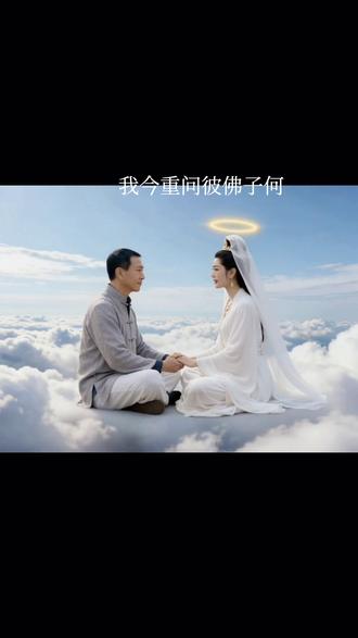 AI南无佛,南无法,南无僧。南无救苦救难观音菩萨。观音菩萨送祝福。