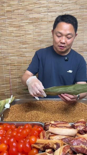 粽子怎么包比较简单,一个视频教会你#正宗传统粽子 #端午节@胖东来 永远滴神✌︎˶╹ꇴ╹˶✌︎