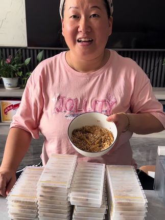 现在天气热,还不怎么出虫,就这么一点需要的自己去拍#斗米虫 #好物推荐