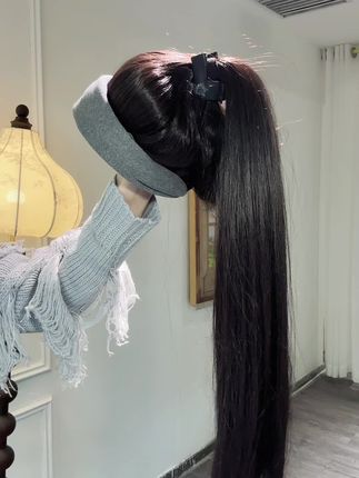 还有姐妹没试过发箍假发吗 关键还可以随意做造型#假发 #发箍#发型推荐 #头饰发饰