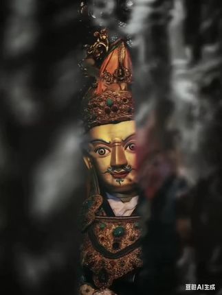 莲花生大士 #莲花生大士 #唐卡 #唐卡艺术