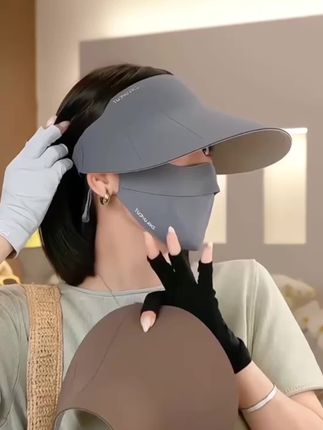 木森推荐的太一ZNS 运动户外可骑行加大亲子款云朵超轻无痕双面防晒帽显脸小#木森 #防晒帽 #帽子 #防晒帽子 #木森大舞台