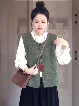 #森系少女感穿搭 #初秋一周不重样穿搭 #早秋贵气感穿搭 #通勤搭配 #高级感穿搭