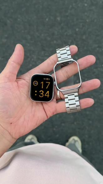 简单说一下这款表带细节#红米watch6表带 #红米watch6 #表带推荐 #小米手环9pro表带 #全金属表带