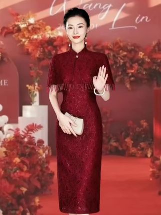 #婚宴妈妈装 #婚礼妈妈礼服 #婚礼妈妈装 #妈妈礼服 #喜婆婆喜妈妈婚宴礼服@DOU+小助手