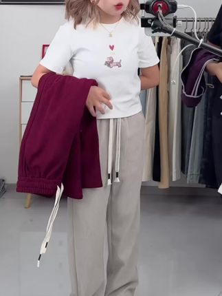 #休闲裤 #穿搭女装 #裤子穿搭 #百搭神裤