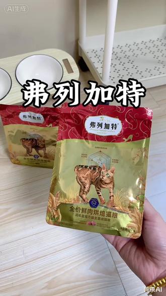 弗列加特试吃装大羊毛来啦#弗列加特 #弗列加特鲜肉粮 #猫粮 #毛孩的放心口粮 #新手养猫