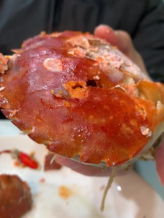 #海鲜 #吃海鲜 #梭子蟹 #螃蟹