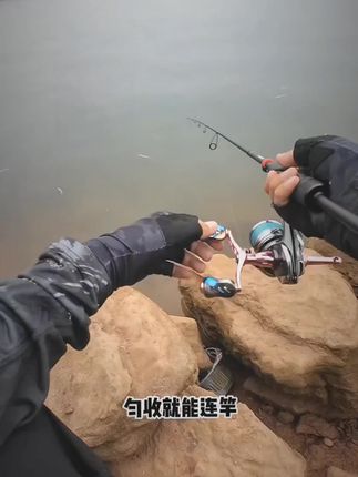 #溪舞鱼 #路亚 #钓鱼 #冰丝虾铅头钩
