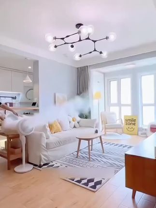 #电风扇 #空气循环扇 #方便又实用#落地风扇 #多功能小风扇 YANGZI/扬子最新款空气循环扇,轻音省电,三档可调,智能摇头台立两用