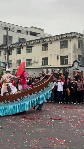 谁也别拦我#隆城#二月二龙抬头 二#桃花过渡#非遗民俗文化活动现场