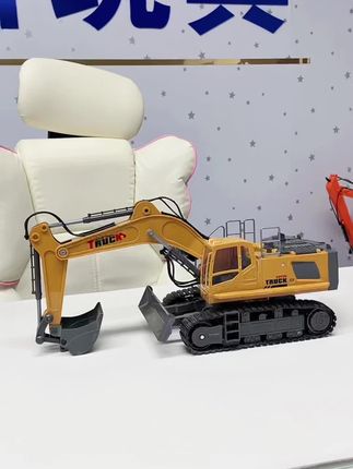 儿童遥控挖掘机玩具车 #强烈推荐 #玩具推荐 #儿童玩具 #遥控挖掘机 #工程车玩具