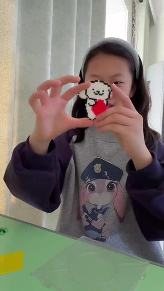 #拼豆 可以看看你们的成品吗