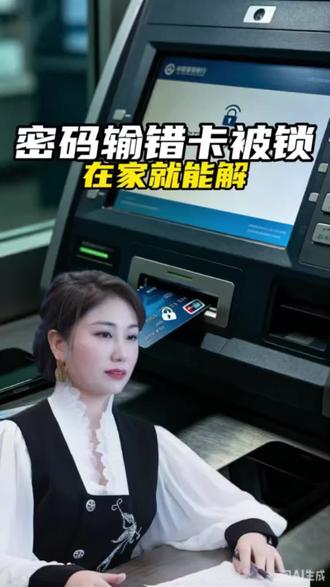 银行卡密码输错被锁,学会这招,再也不用跑银行解锁。#手机小技巧 #银行卡 #干货分享 #老百姓关心的话题