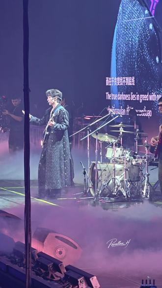 沛恩架子鼓solo+吉他弹唱《黑暗骑士》 #李沛恩 #desire4