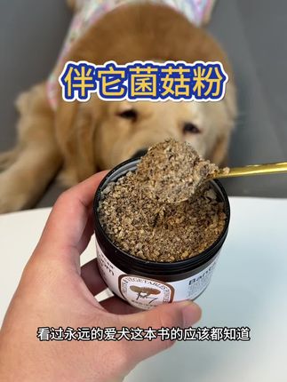 自从知道了菌菇对小狗来说是非常好的长寿食材以后 每次吃饭前我都会给它加一勺在狗粮里面 #萌宠好物 #科学养宠攻略 #养宠知识