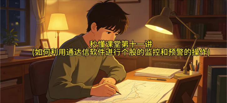 秒懂课堂第十一讲(如何利用通达信进行个股的监控和预警的设置)#k线走势图 #工具演示#技术分析入门 @DOU+小助手 @抖音小助手