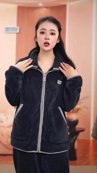 冬天想要穿的舒服又不想太臃肿,那这套家居服你一定要试试!喜欢的朋友赶紧点击下方链接下单吧!#睡衣套装 #家居套装 #家居服 #睡衣@抖加🔥上热门🔥dou+🔥热点宝 @巨量千川