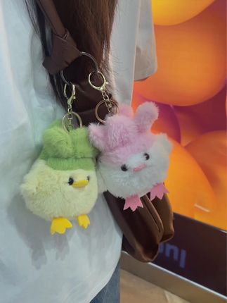 蒜鸟,我好想你#蒜鸟蒜鸟 #挂件 #毛绒玩具 #我好想你