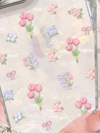 满屏碎花适用苹果15promax华为oppo小米iPhone16精孔贝壳纹手机壳#碎花手机壳 #精孔手机壳 #多个颜色#可选 #手机壳