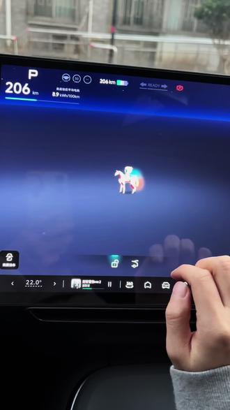 小P变身小马P🤭
#小鹏骑马