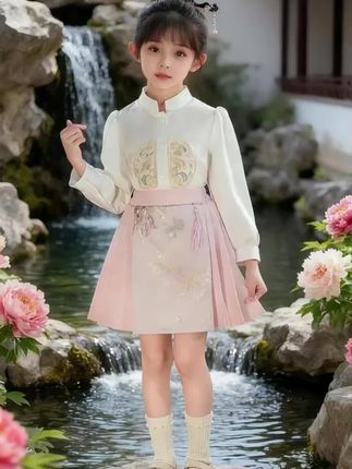 #女童汉服 #女童汉服推荐 #女童洋气服装推荐 #时尚穿搭 #汉服