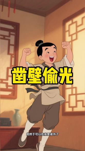 #成语故事 #爸爸妈妈讲故事 #睡前故事 #儿童故事 #绘本故事 成语故事凿壁偷光