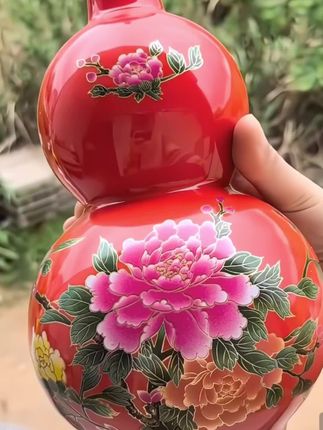 景德镇创意葫芦酒瓶1斤2斤3斤5斤密封空瓶酒壶酒罐储缸家用泡酒坛 #陶瓷酒瓶 #空酒瓶 #分装瓶