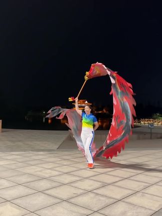#乘风破浪 #舞龙 #健身龙 #非遗文化传承 #与龙共舞尽享美一步